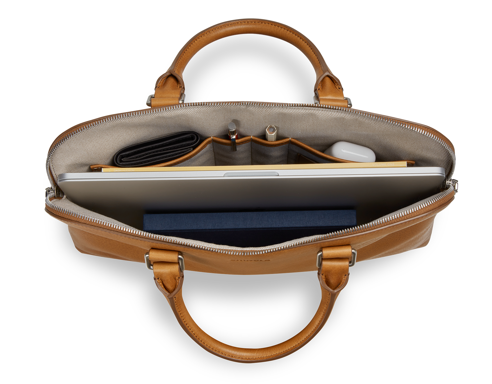 Portfolio Briefcase - Tan