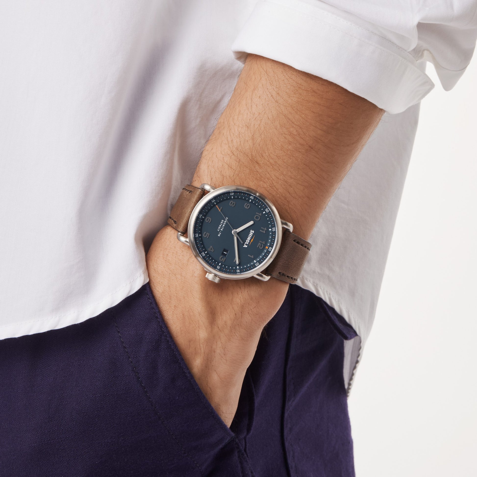 Canfield C56 Watch - Continental Blue