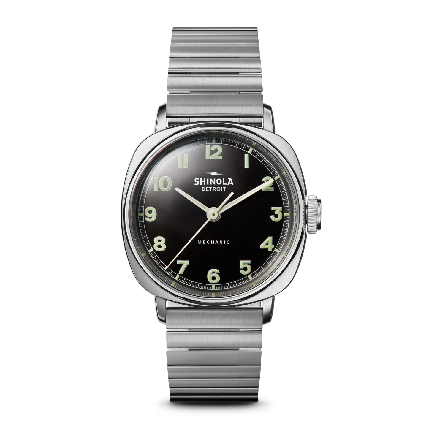 Mechanic Watch - Black/Silver