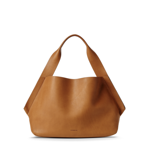 Derby Shoulder Bag - Tan