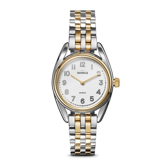 Derby Watch - Light Silver