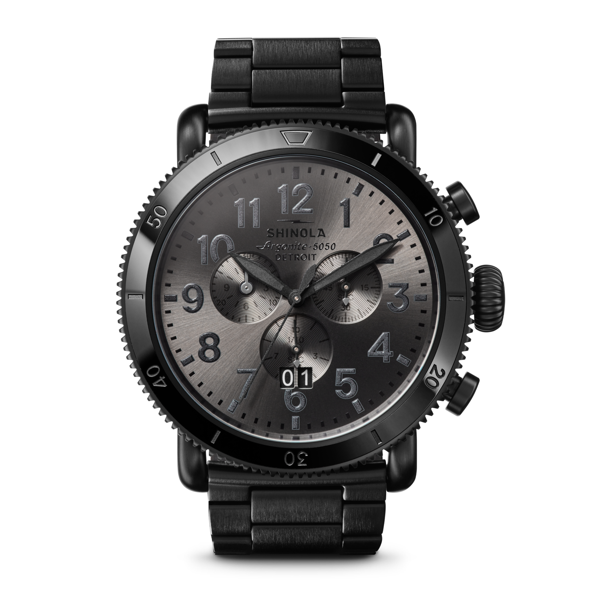 Runwell Sport Chronograph Watch - Gunmetal