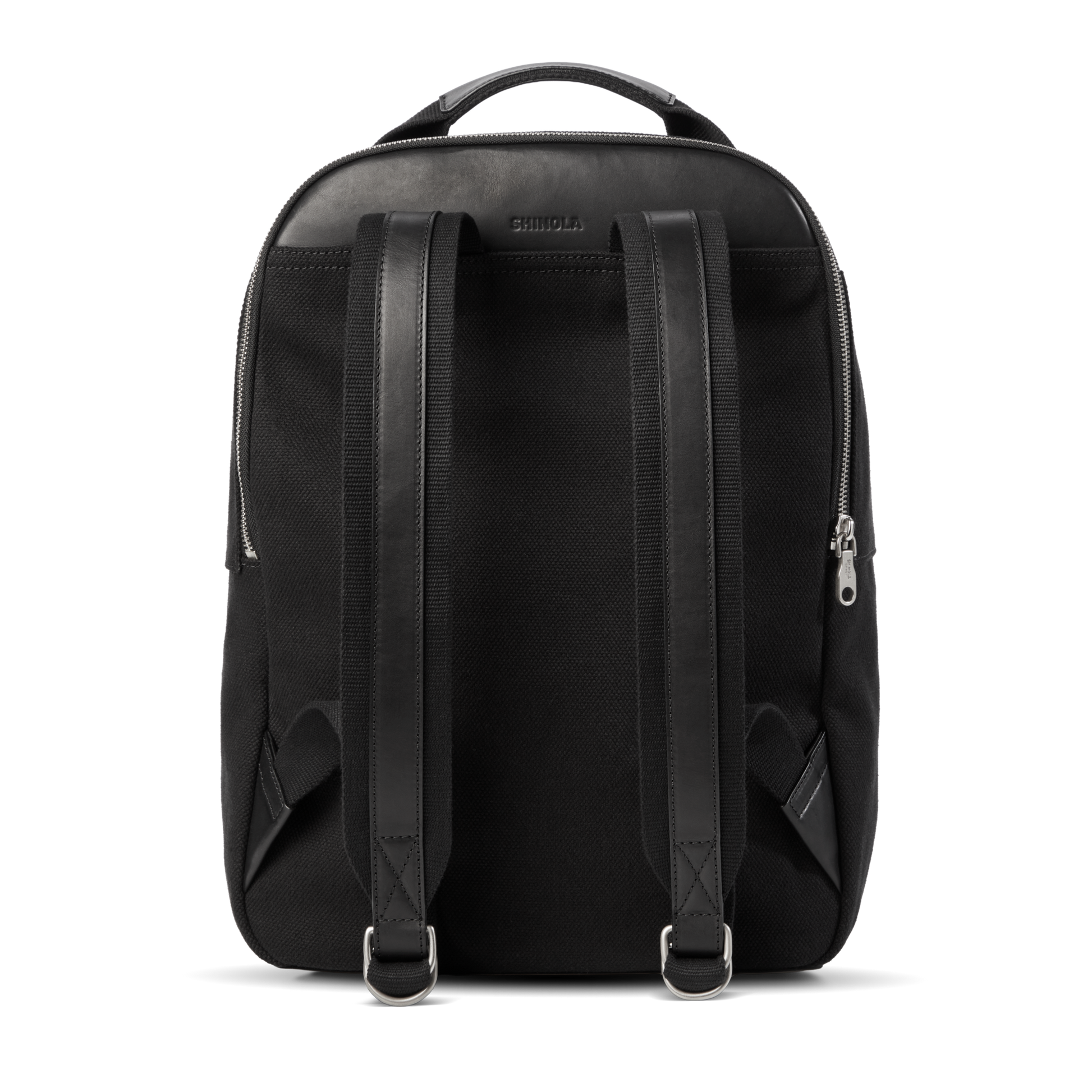 Runwell Canvas Backpack - Black