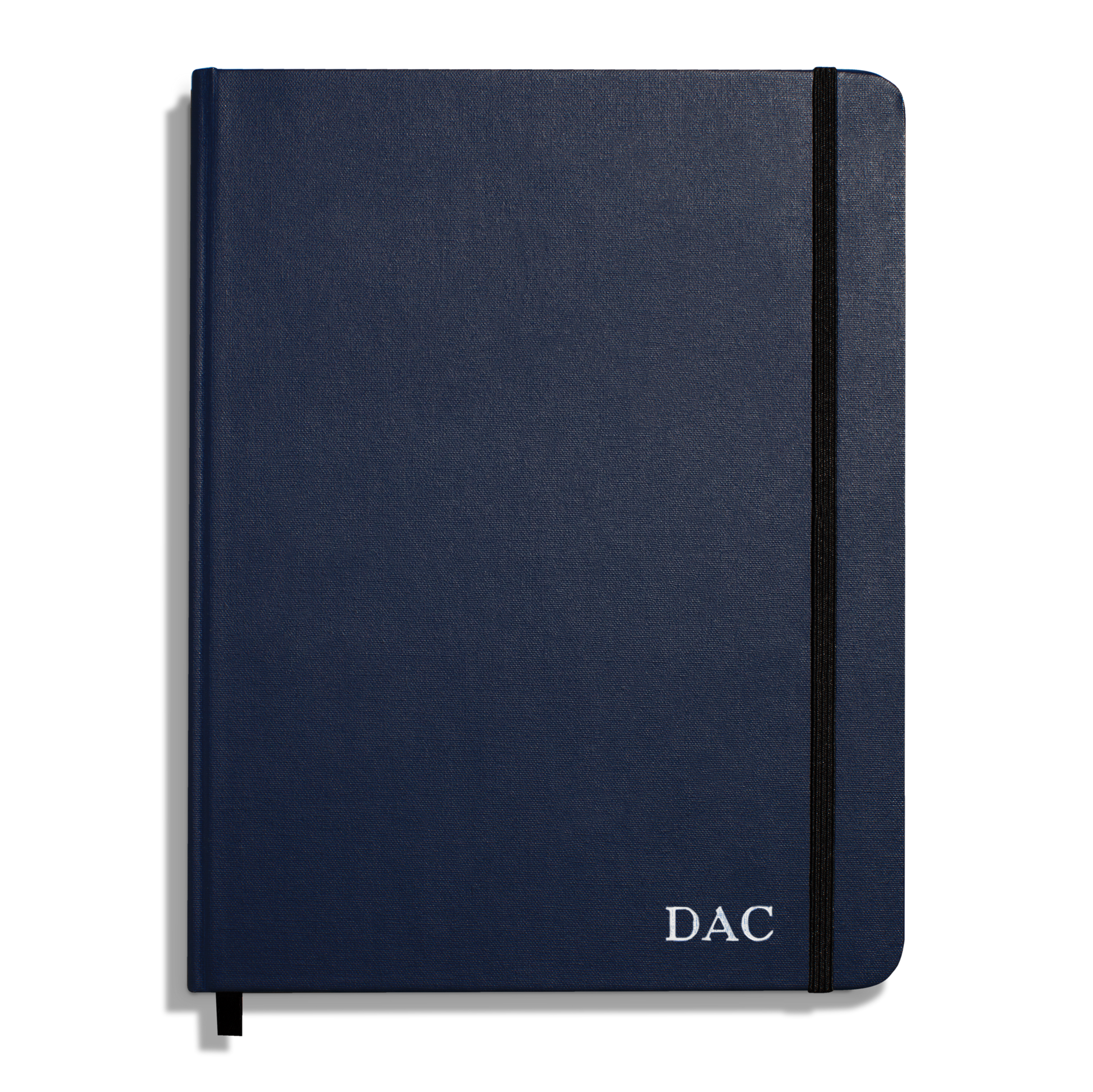 Large Hard Ruled Journal - Navy