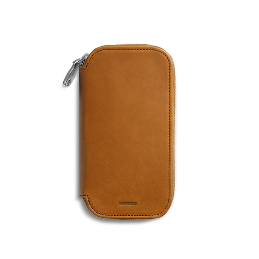 Travel Watch Case - Tan