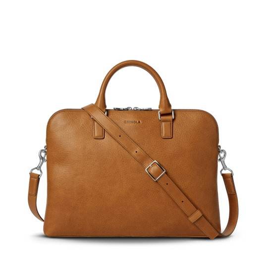 Portfolio Briefcase - Tan