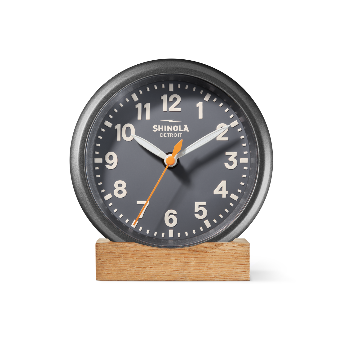 6" Runwell Clock - Dark Gray