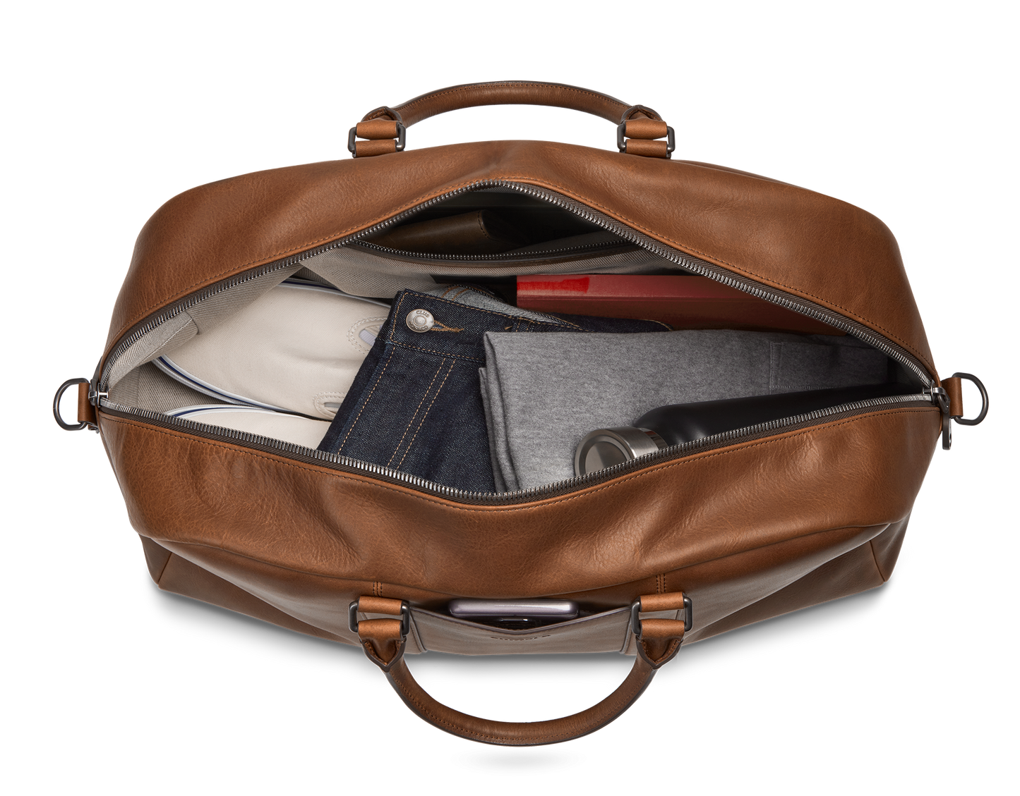 Runwell Duffle Bag - Medium Brown