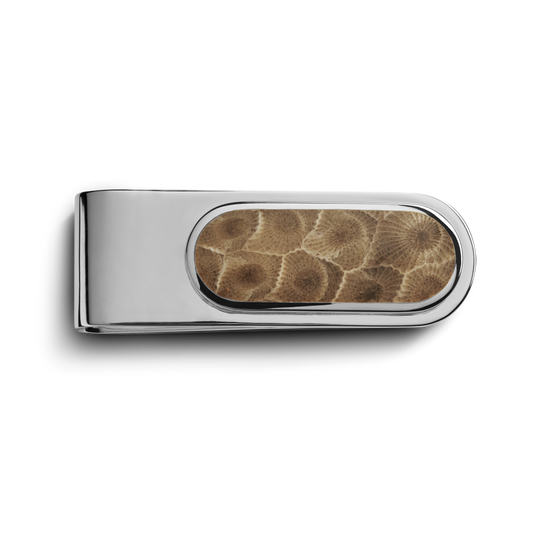 Petoskey Money Clip - Sterling Silver