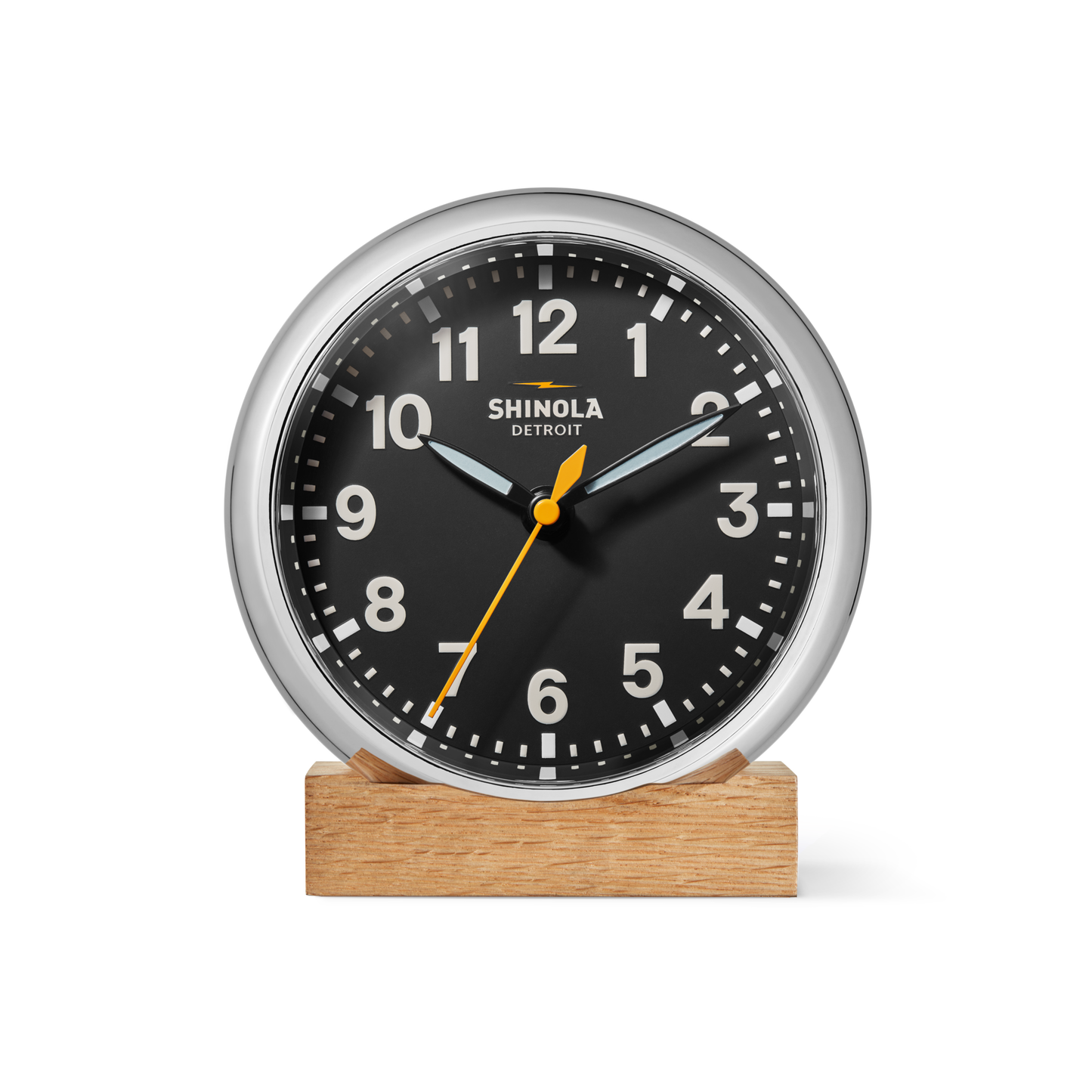 6" Runwell Clock - Black