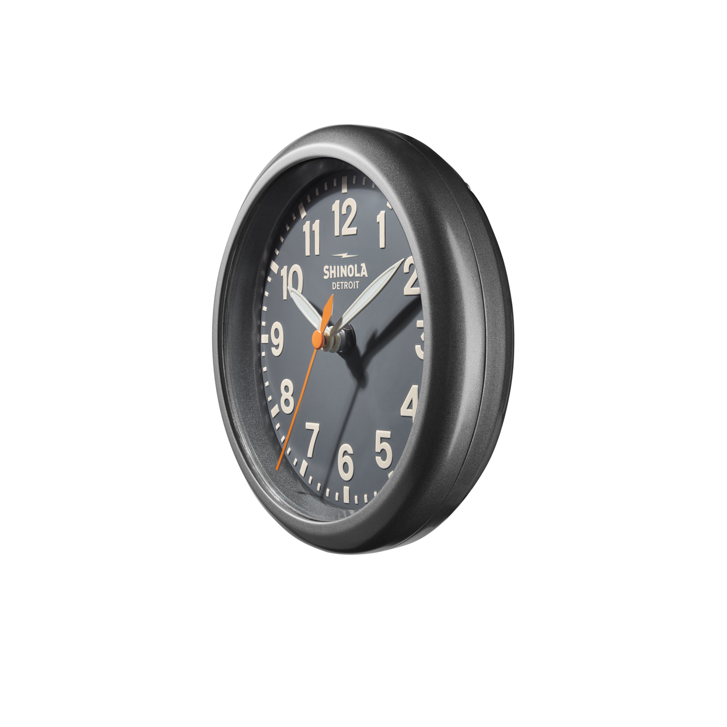 6" Runwell Clock - Dark Gray