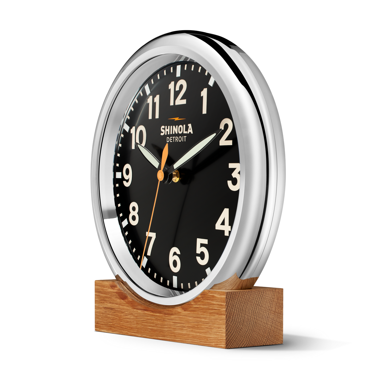 14" Runwell Clock - Black
