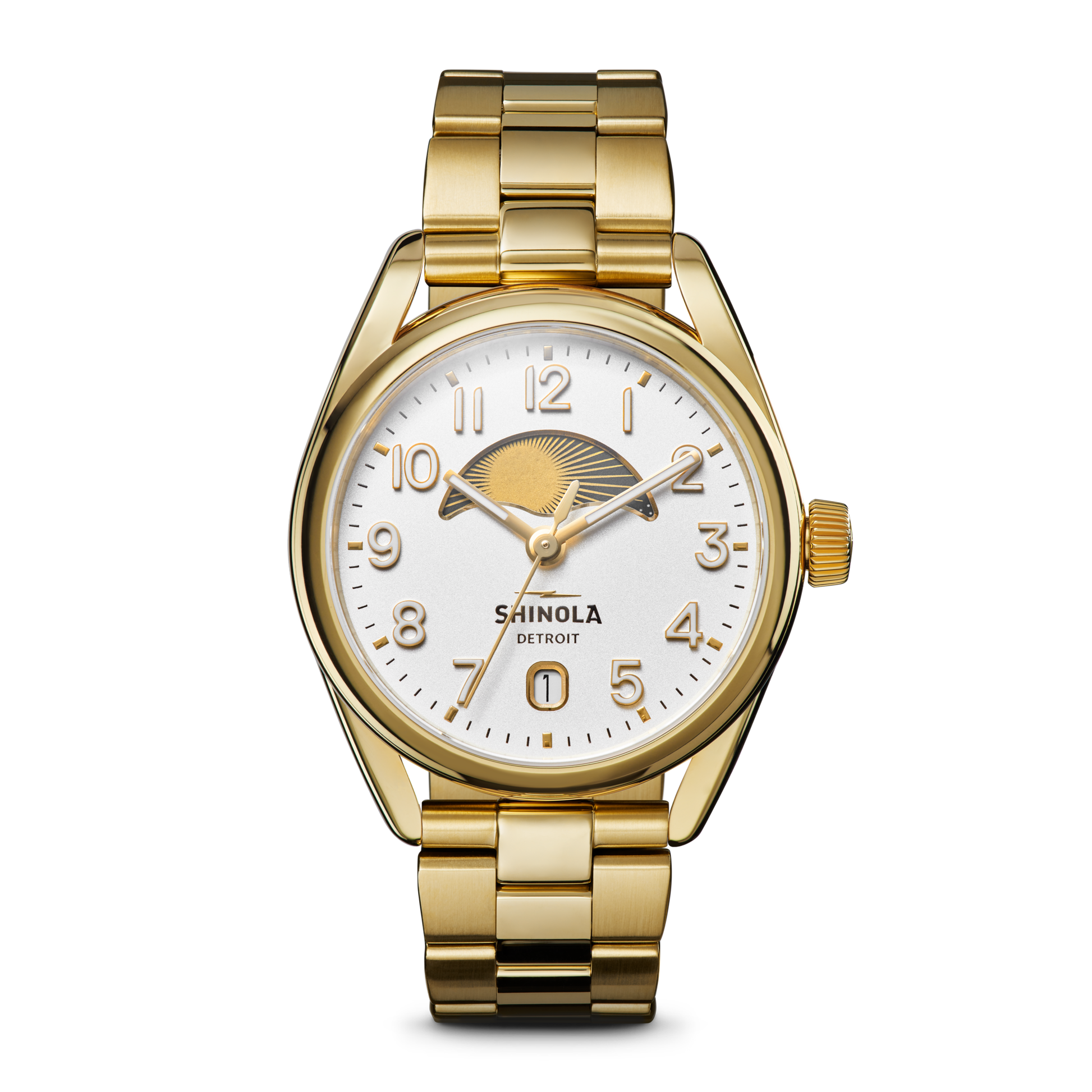 Derby Day & Night Watch - Light Silver