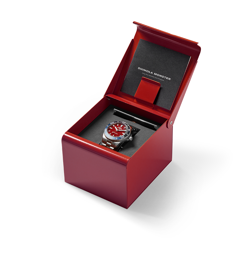 Harbor Monster Automatic Watch - Cardinal