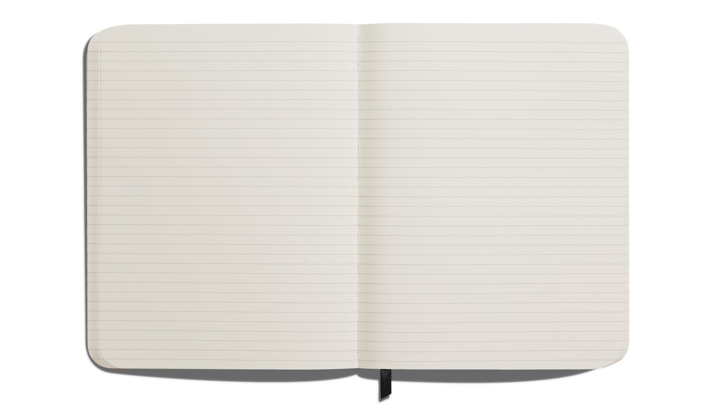 Large Hard Ruled Journal - Navy