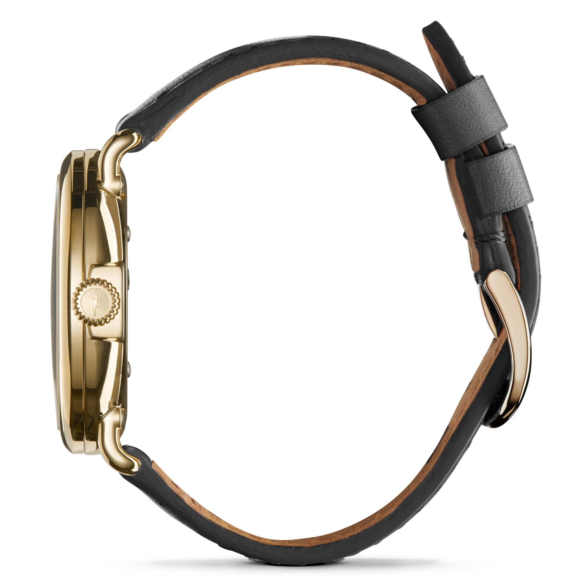 Runwell Watch - Black Mother of Pearl