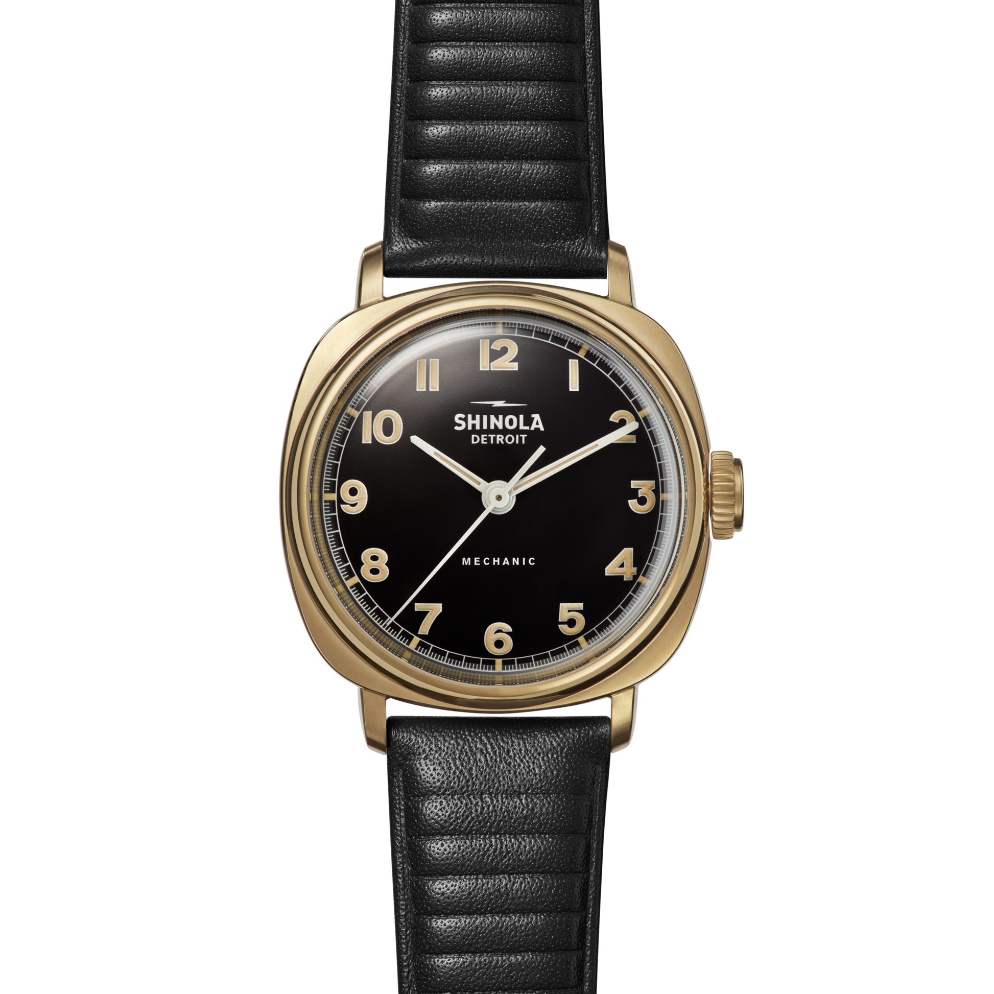 Mechanic Watch - Black/Gold