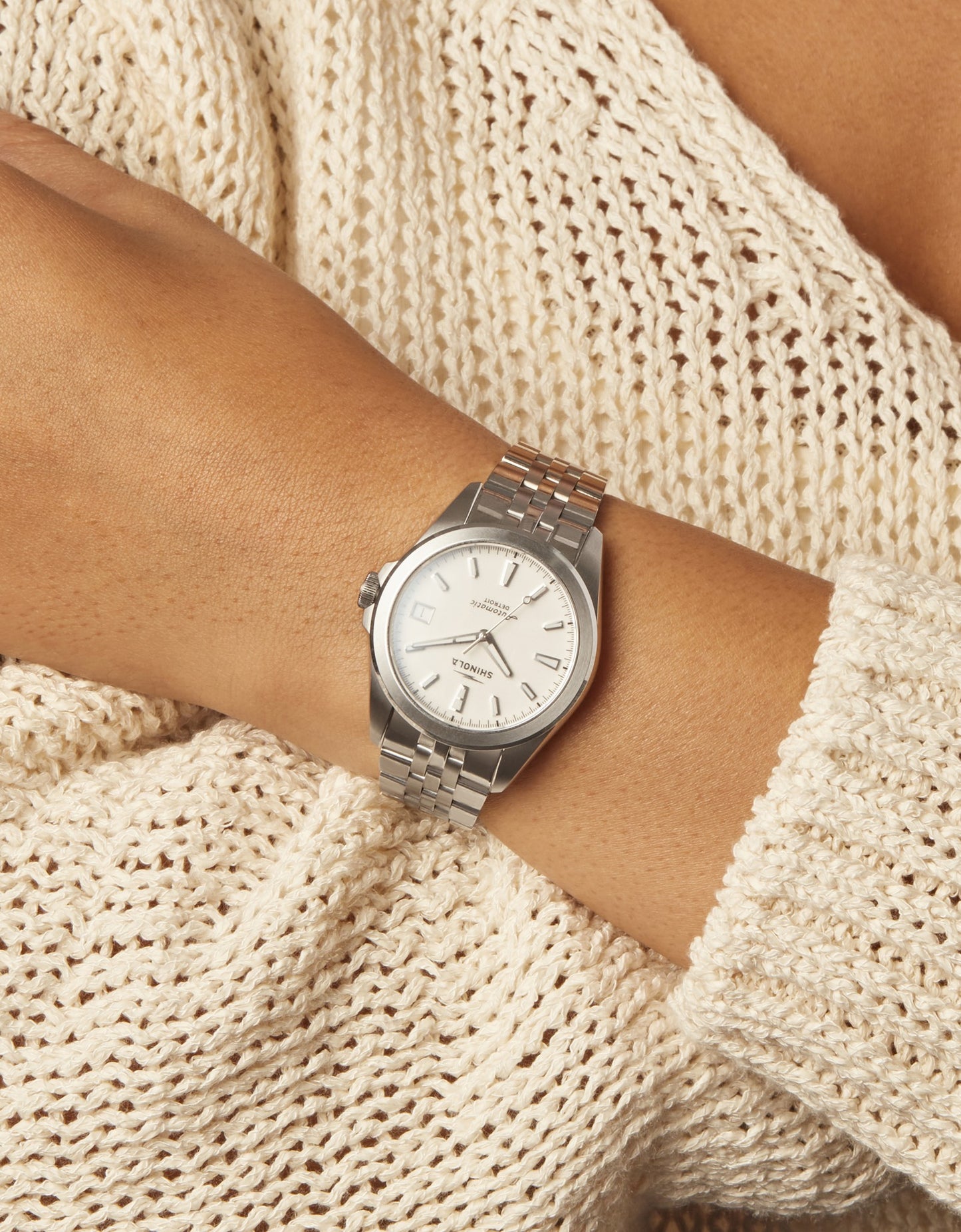 Circadian Monster Automatic Watch - Alabaster