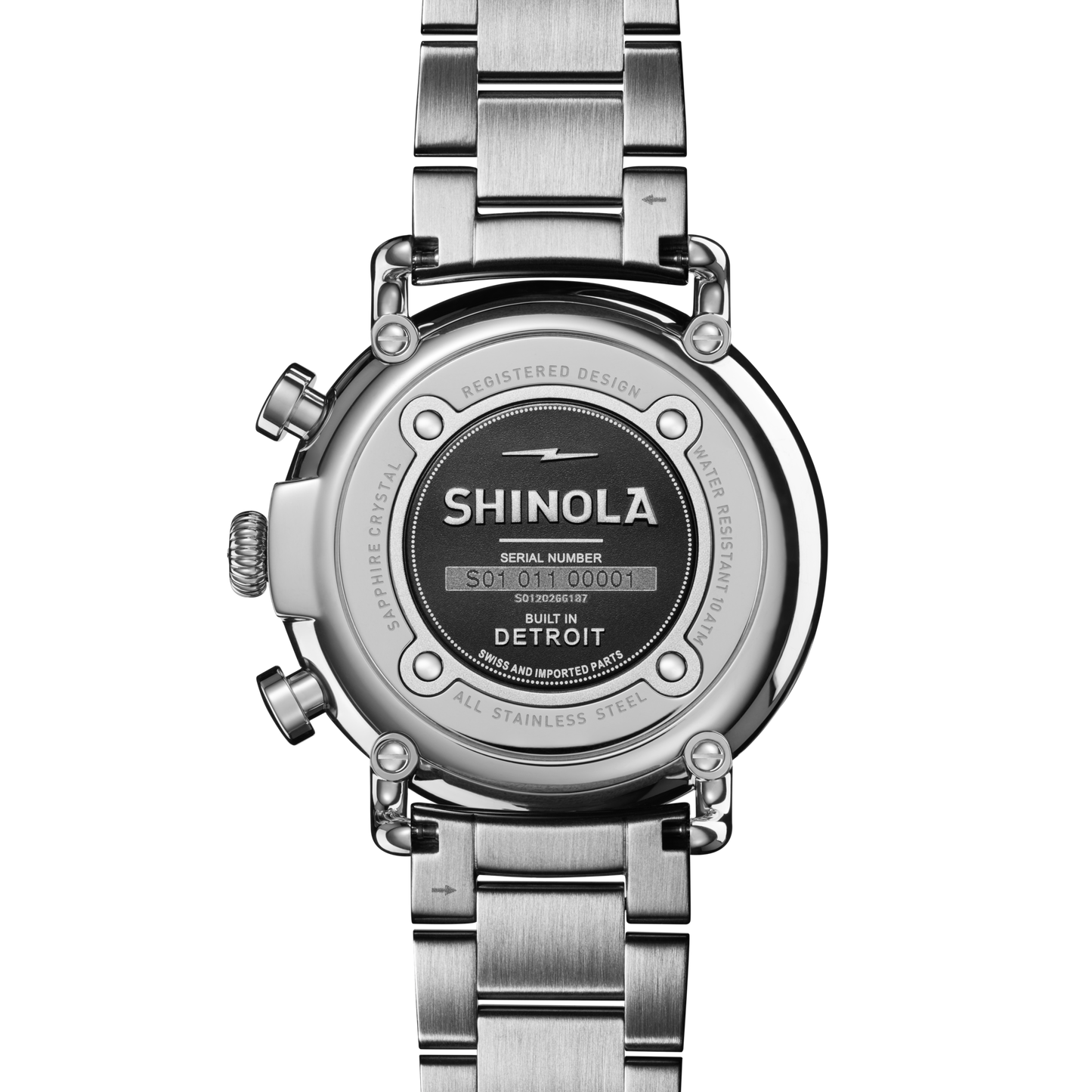 Runwell Chronograph Watch - Black