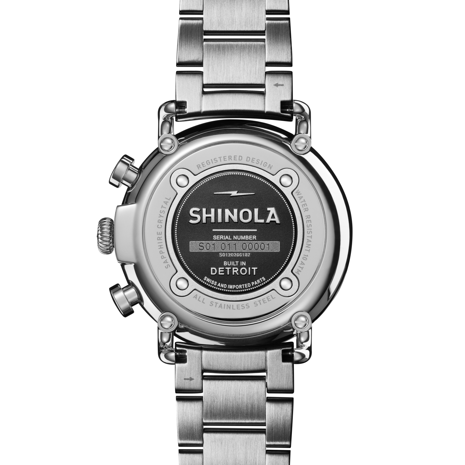 Runwell Chronograph Watch - Black